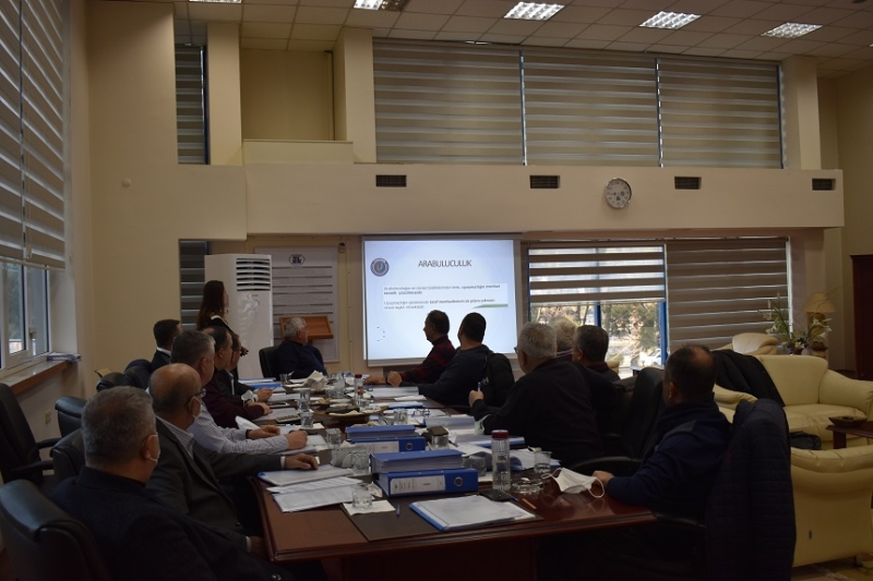27.01.2022 First Committee Of The Year Was Executed in Aydın Commodity Exchange     
