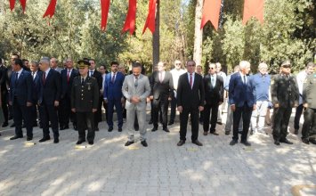 15.07.2022 Parliament Speaker A. Bahri Erdel Participated in Commemorations of the 15 July Martyrs', Democracy and National Unity Day.    