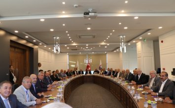 07.08.2023 Aydın Commodity Exchange Participated in the Aegean Economy Development Foundation (EGEV) Board of Presidents Meeting