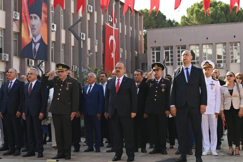 07.09.2024 Aydın Ticaret Borsası Meclis Başkanı A.Bahri Erdel, 7 Eylül Aydın’ın Kurtuluş Günü Kutlamalarına Katılım Sağladı 