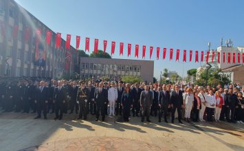 30.08.2024 Cengiz Ülgen, Vice President of the Board of Directors of Aydın Commodity Exchange, Attended the August 30th Victory Day Ceremony