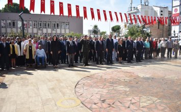 19.09.2024 Aydın Ticaret Borsası Meclis Başkanı A.Bahri Erdel, 19 Eylül Gaziler Günü Töreni’ne Katılım Sağladı