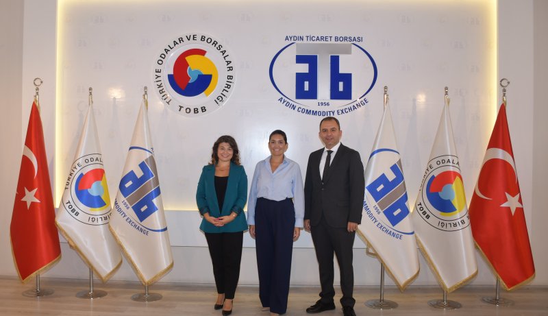 25.09.2024 Yusuf Dümen, General Manager of ELÜS Market, Visited the Aydın Commodity Exchange