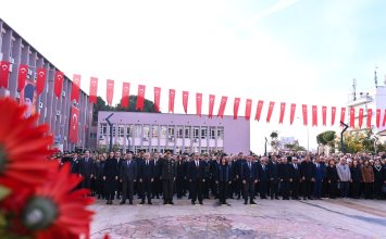 10.11.2024 Aydın Ticaret Borsası Meclis Başkanı Ahmet Bahri Erdel, Atatürk’ü Anma Törenine Katıldı