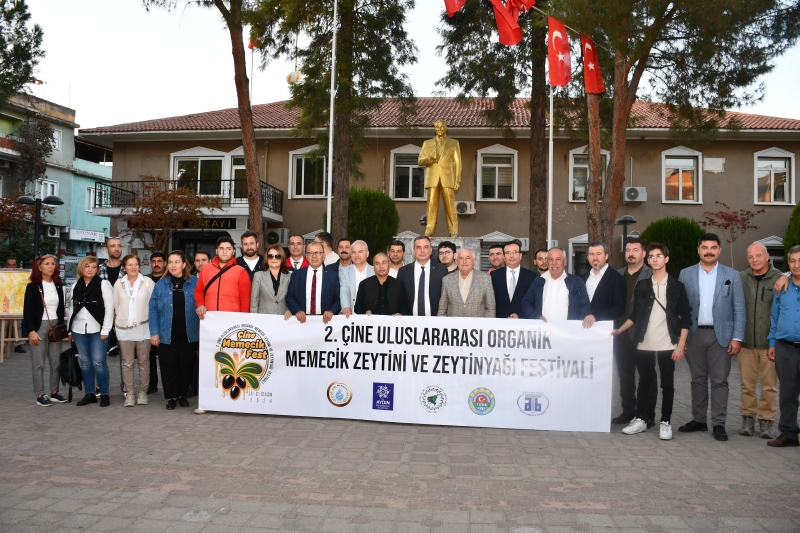 01.11.2024 Aydın Ticaret Borsası, Çine Uluslararası Organik Memecik Zeytini ve Zeytinyağı Festivali'nde Yoğun İlgi Gördü