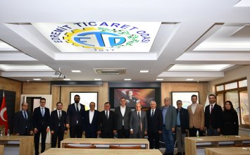 18.12.2024 Aydın Commodity Exchange Delegation Visited the Edremit Chamber of Commerce