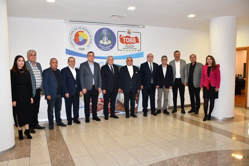 19.12.2024 Visit of Aydın Commodity Exchange Delegation to Çanakkale Commodity Exchange