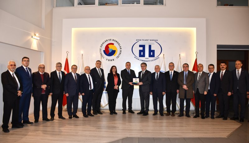 15.01.2025 CHP Heyeti’nden Aydın Ticaret Borsası’na Ziyaret