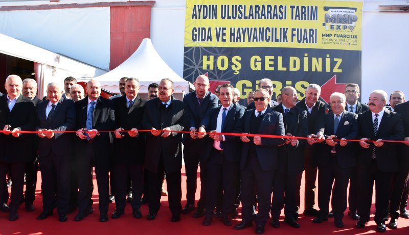 13.02.2025 12. Uluslararası Aydın Tarım, Gıda ve Hayvancılık Fuarı Ziyaretçilerine Kapılarını Açtı