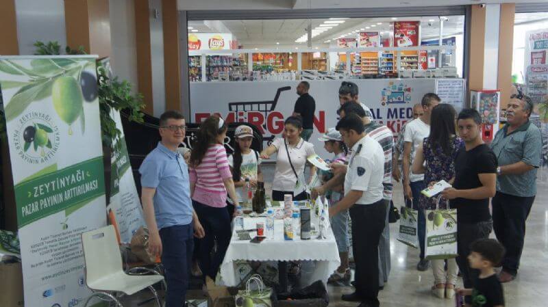 31.07.17 “Zeytinyağının Pazar Payının Arttırılması  Projesi” Kapsamında  Tadım Ve Tanıtım Faaliyetlerinin Sonuncusu Mardin Avm’de” Gerçekleşti 