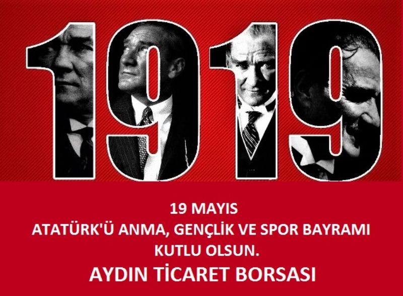 19.05.2020 Atatürk ü Anma, Gençlik ve Spor Bayramımız Kutlu Olsun.