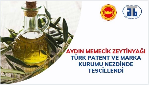 17.09.2020  Aydın Memecik Zeytinyağı Türk Patent ve Marka Kurumu Nezdinde Tescillendi